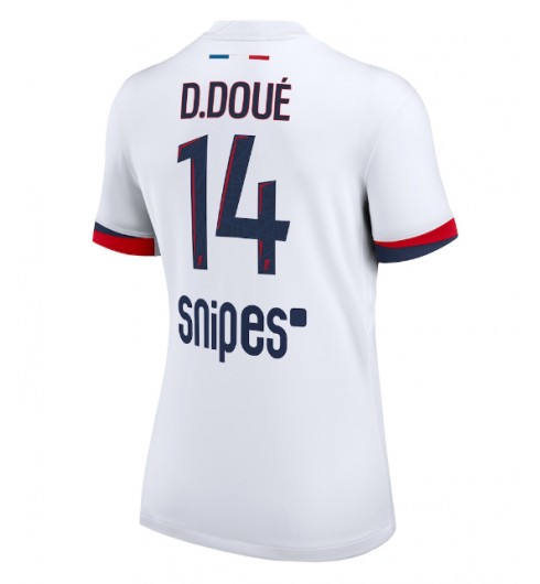 Paris Saint-Germain Desire Doue #14 Venkovní Dres pro Dámské 2025-26 Krátký Rukáv Paris Saint-Germain Desire Doue #14 Venkovní Dres pro Dámské 2025-26 Krátký Rukáv